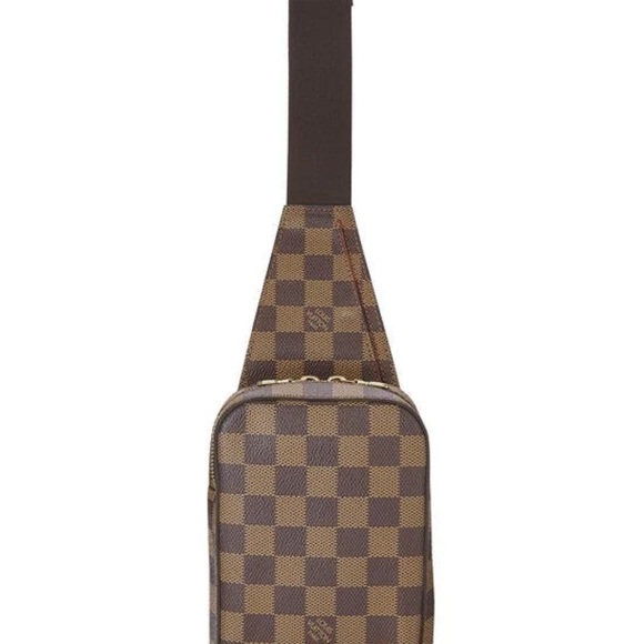 Louis Vuitton Brown Damier Ebene Geronimos Belt Bag sling - Picture 11 of 12
